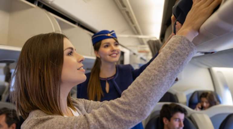 bagaj de mana avion