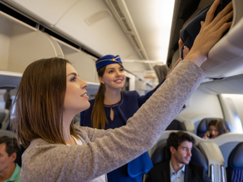 bagaj de mana avion